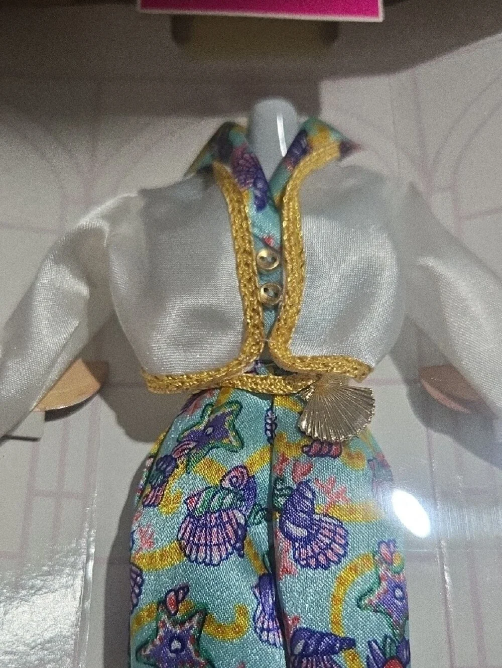 1996 Barbie Internationale Fashion Avenue Seashell Jumpsuit Suit NIB 15902